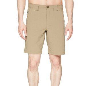 Filson Mens Outdoorsmen Shorts Size XS Grey Khaki Tan 10" Inseam Hiking Gorpcore